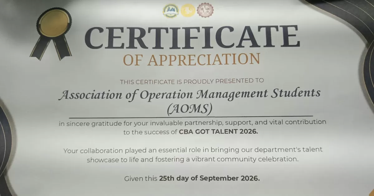 CBA Got Talent showcases student creativity, performance skills