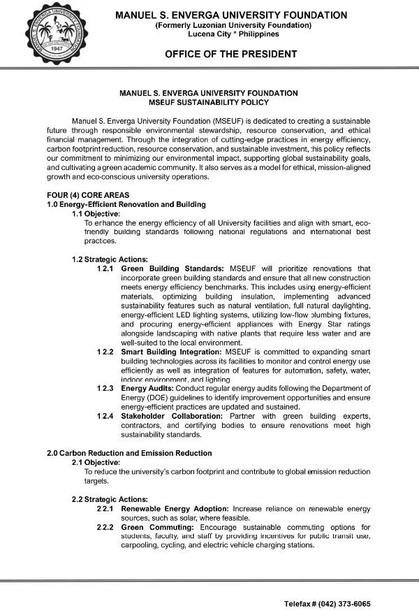 MSEUF strengthens responsible investment and divestment commitments through 2025 Sustainability Policy review
