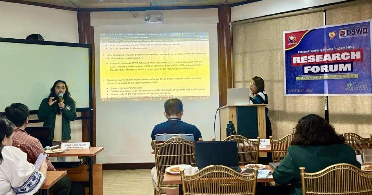 MSEUF joins DSWD research forum for academic partners