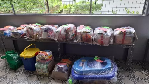 Hygiene kits and gift for our PDL's